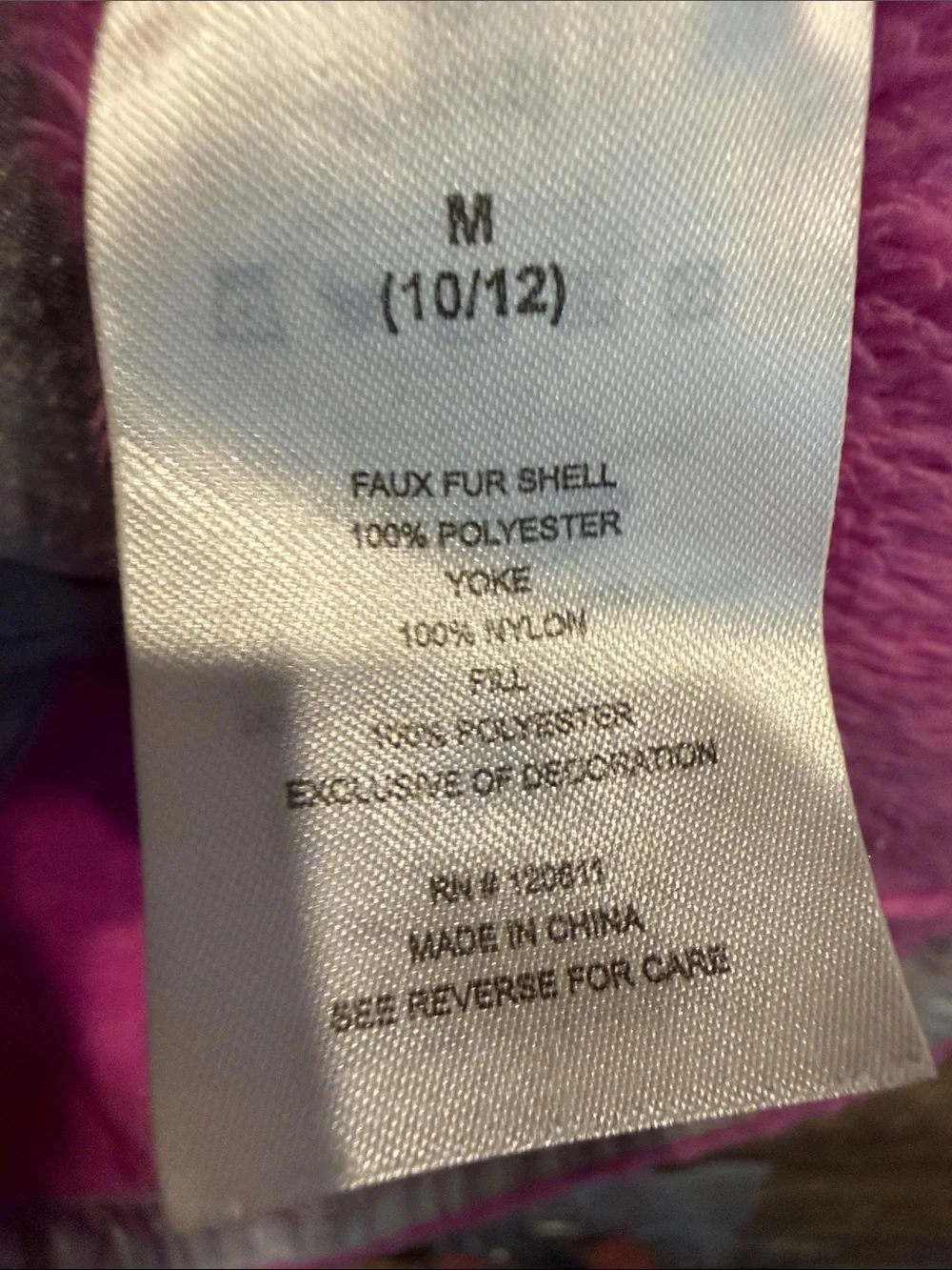 💚💰BOGO FREE Stoic Girls’ Full Zip Hooded Jacket Coat M 10-12